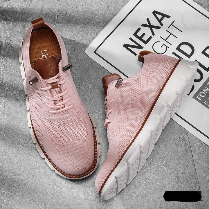 Stratus™ | Ultra-Comfort Limited Edition Leather Shoes | Rose / EU 40 | Toronty Ottawa