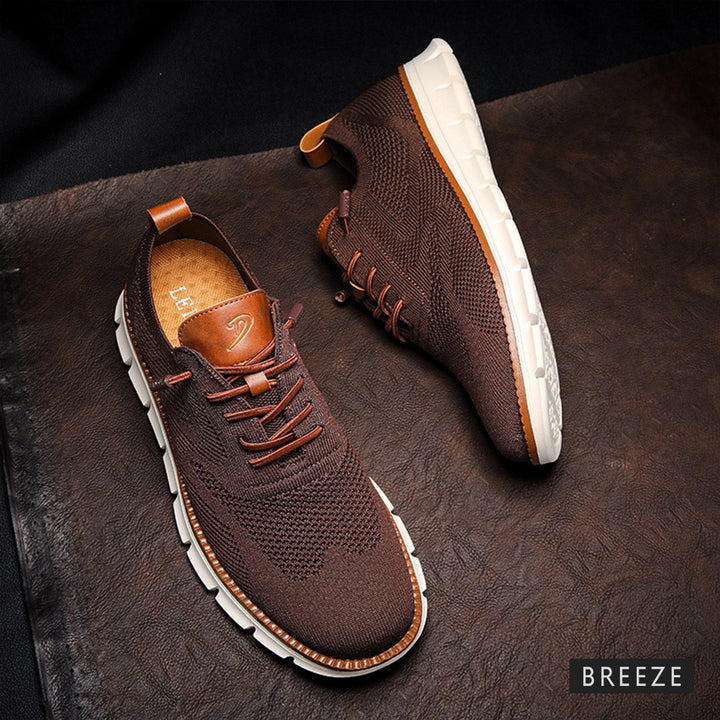 Vellaro™ | Ultra Comfort Limited Edition Leather Oxfords | Stone Gray / EU 40 | Toronty Ottawa