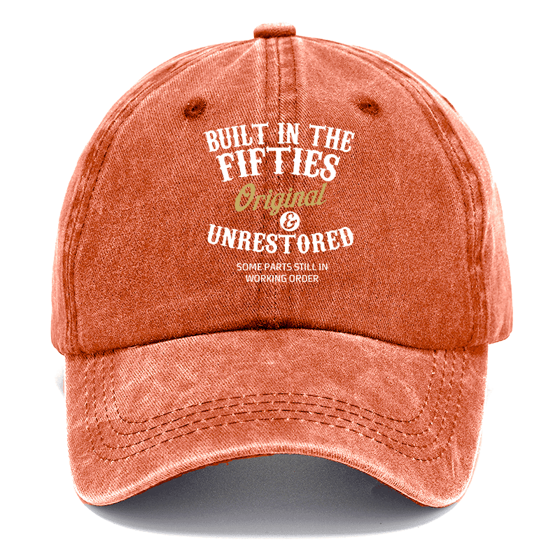 Timeless Treasure: The Lighthearted Hat for the Young at Heart | Orange / 50s | Toronty Ottawa