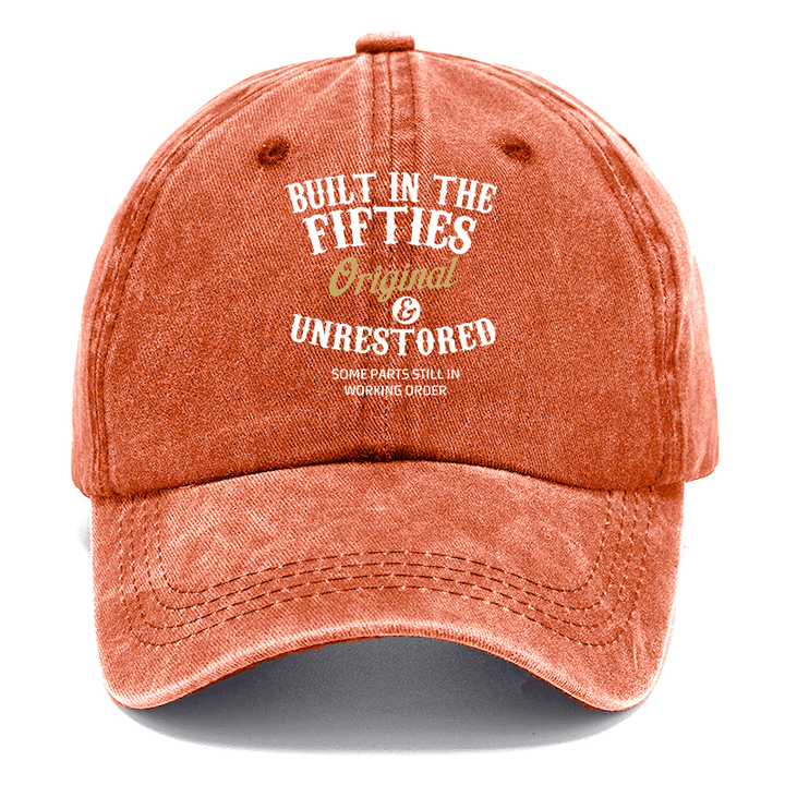 Timeless Treasure: The Lighthearted Hat for the Young at Heart | Orange / 50s | Toronty Ottawa