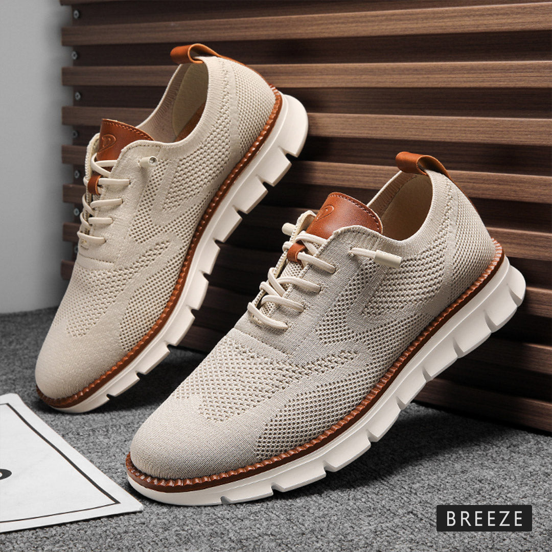 Vellaro™ | Ultra Comfort Limited Edition Leather Oxfords | Stone Gray / EU 40 | Toronty Ottawa