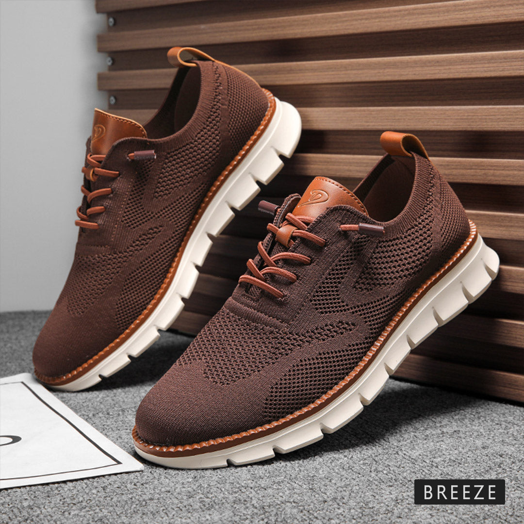 Vellaro™ | Ultra Comfort Limited Edition Leather Oxfords | Stone Gray / EU 40 | Toronty Ottawa