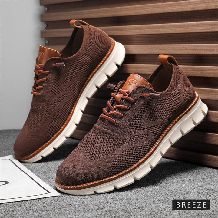 Vellaro™ | Ultra Comfort Limited Edition Leather Oxfords | Stone Gray / EU 40 | Toronty Ottawa