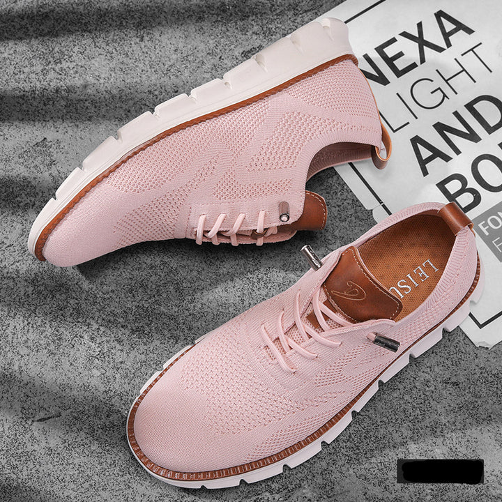 Stratus™ | Ultra-Comfort Limited Edition Leather Shoes | Rose / EU 40 | Toronty Ottawa