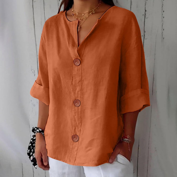 Harborlane™ | Easy Breeze Blouse | Orange / S | Toronty Ottawa