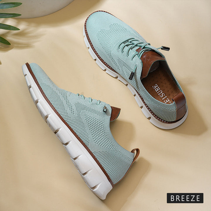 Vellaro™ | Ultra Comfort Limited Edition Leather Oxfords | Stone Gray / EU 40 | Toronty Ottawa