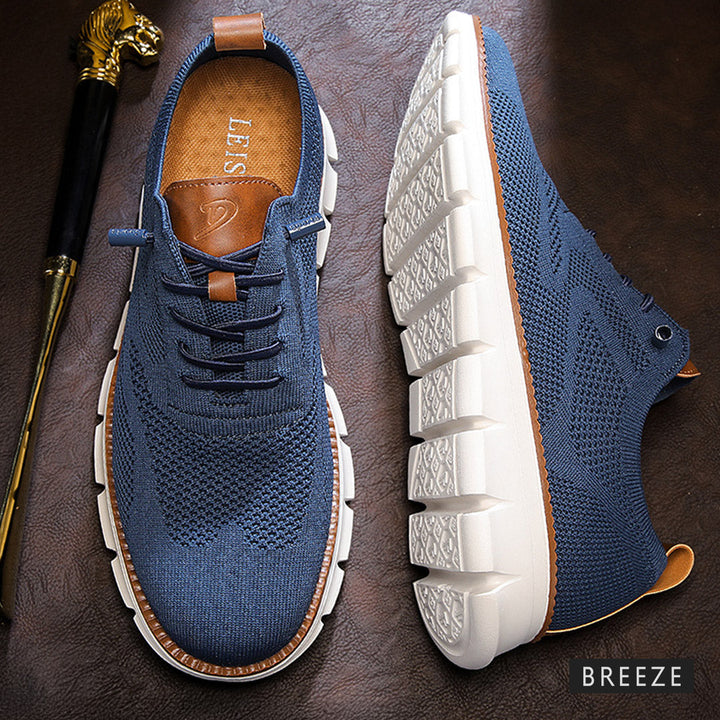 Vellaro™ | Ultra Comfort Limited Edition Leather Oxfords | Stone Gray / EU 40 | Toronty Ottawa