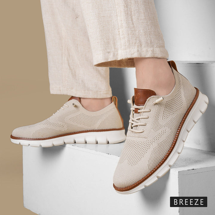 Vellaro™ | Ultra Comfort Limited Edition Leather Oxfords | Stone Gray / EU 40 | Toronty Ottawa
