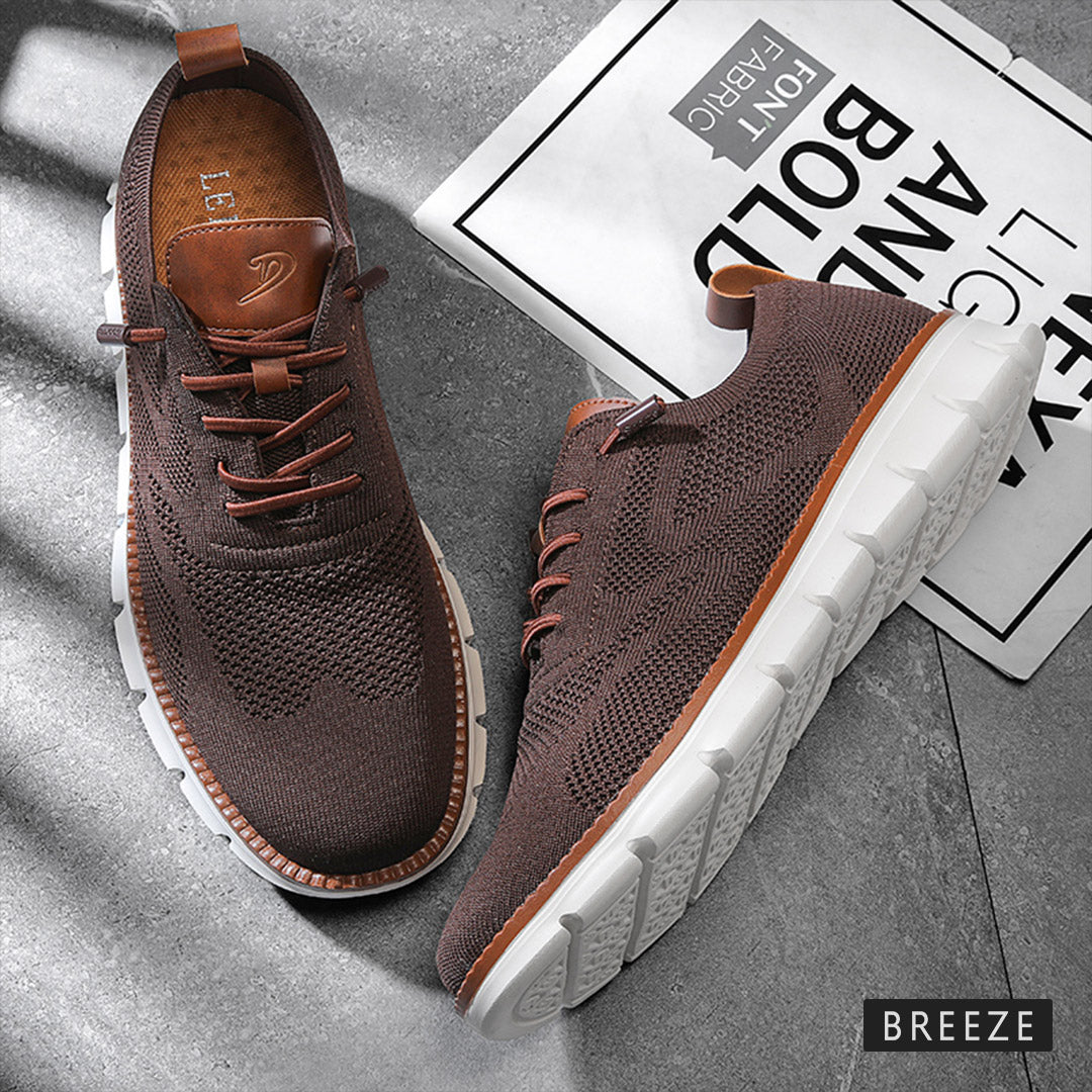 Vellaro™ | Ultra Comfort Limited Edition Leather Oxfords | Stone Gray / EU 40 | Toronty Ottawa
