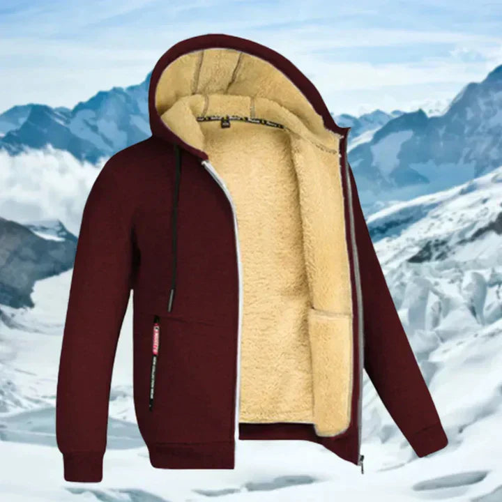 Mason™ | Fleece-Lined Hooded Winter Jacket