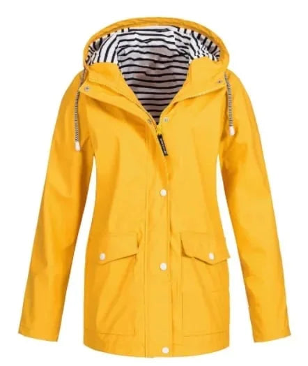 Arienna Shield™ Hooded Rain Jacket | Yellow / S | Toronty Ottawa