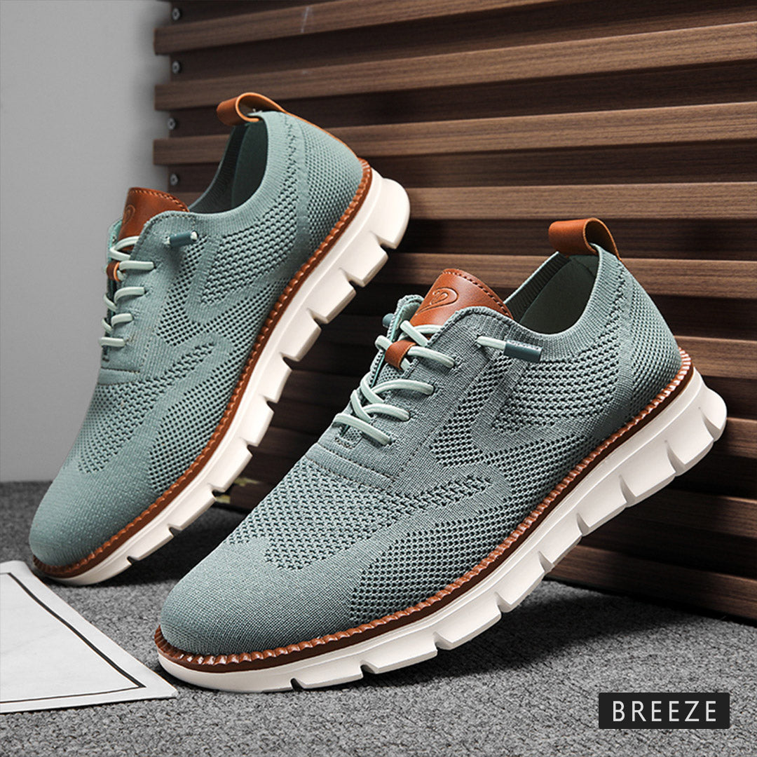 Vellaro™ | Ultra Comfort Limited Edition Leather Oxfords | Stone Gray / EU 40 | Toronty Ottawa