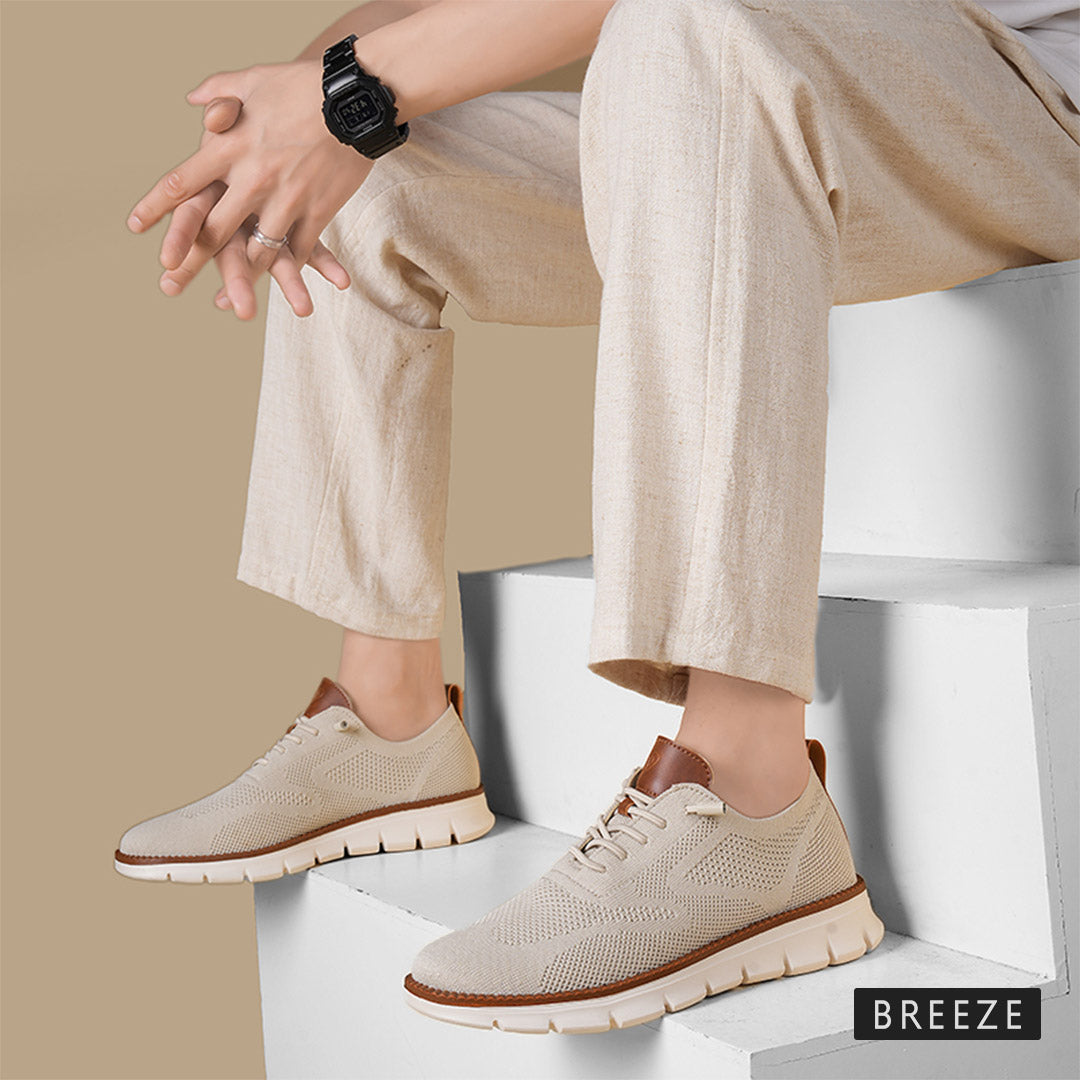 Vellaro™ | Ultra Comfort Limited Edition Leather Oxfords | Stone Gray / EU 40 | Toronty Ottawa