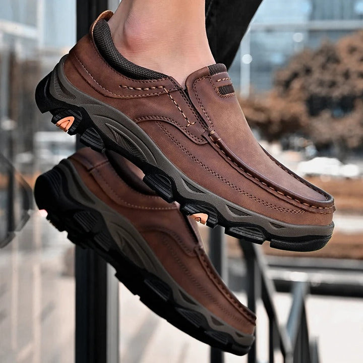 Maverick™ Slip-On Loafers | Brown / 6 | Toronty Ottawa