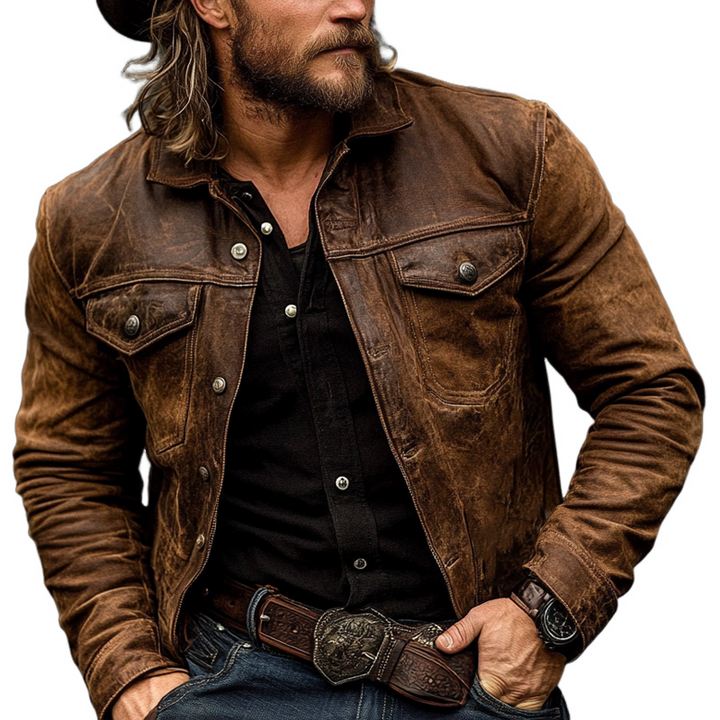 Rebel™ Distressed PU | Leather Jacket