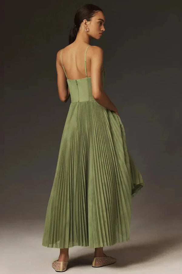 Elise – Asymmetrical Pleated Dress | S | Toronty Ottawa