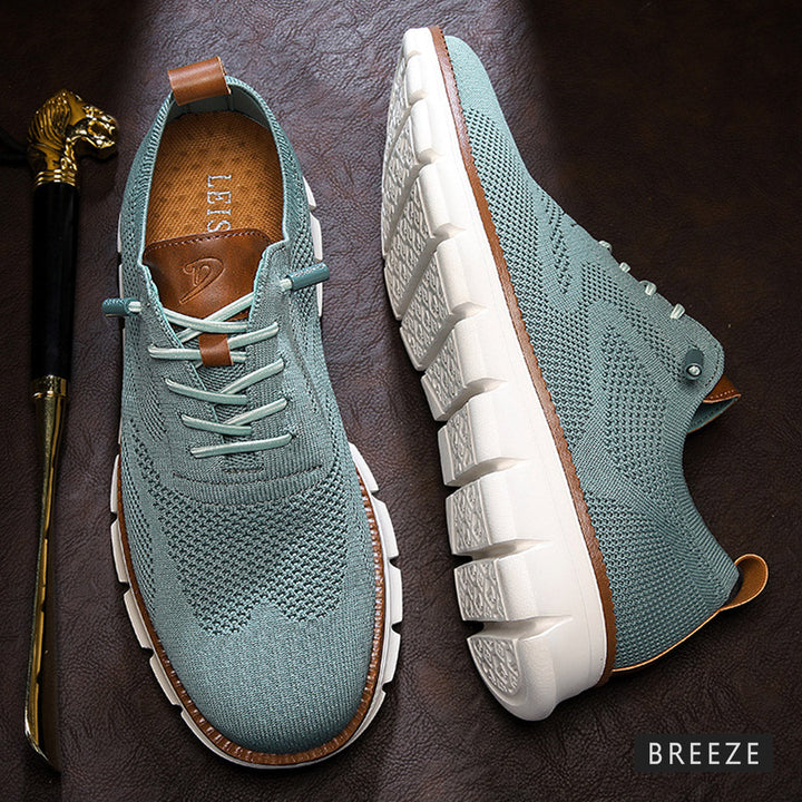 Vellaro™ | Ultra Comfort Limited Edition Leather Oxfords | Stone Gray / EU 40 | Toronty Ottawa