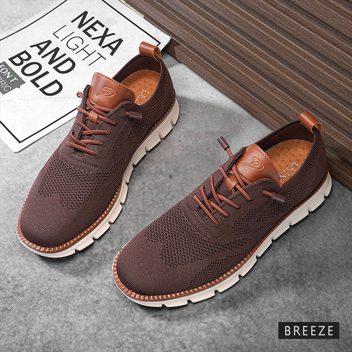 Vellaro™ | Ultra Comfort Limited Edition Leather Oxfords | Stone Gray / EU 40 | Toronty Ottawa