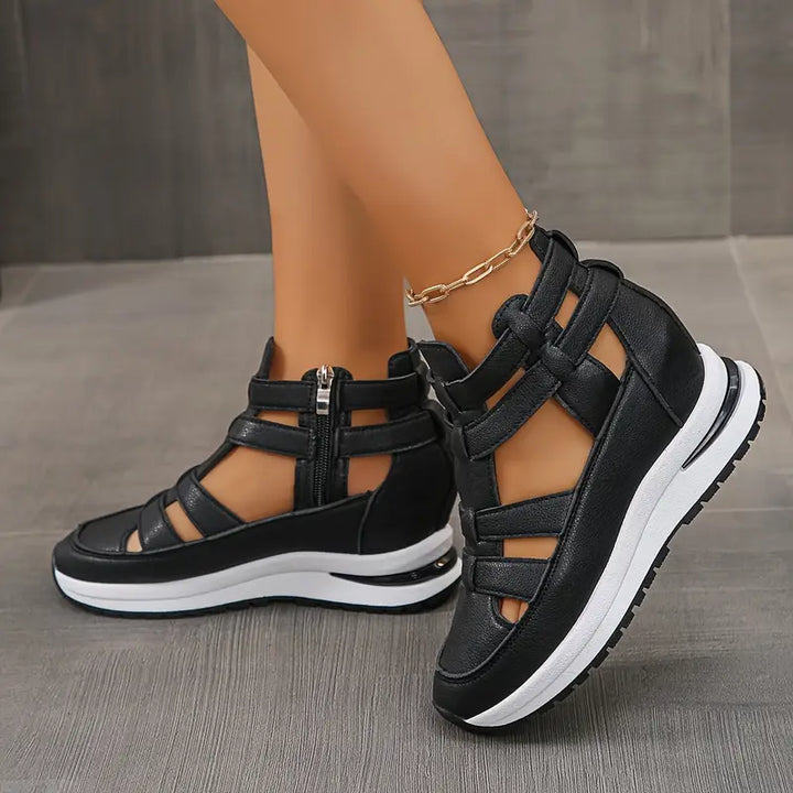 Solina™ | All-Day Support Orthopedic Sandals | Black (almost sold out) / 5 | Toronty Ottawa