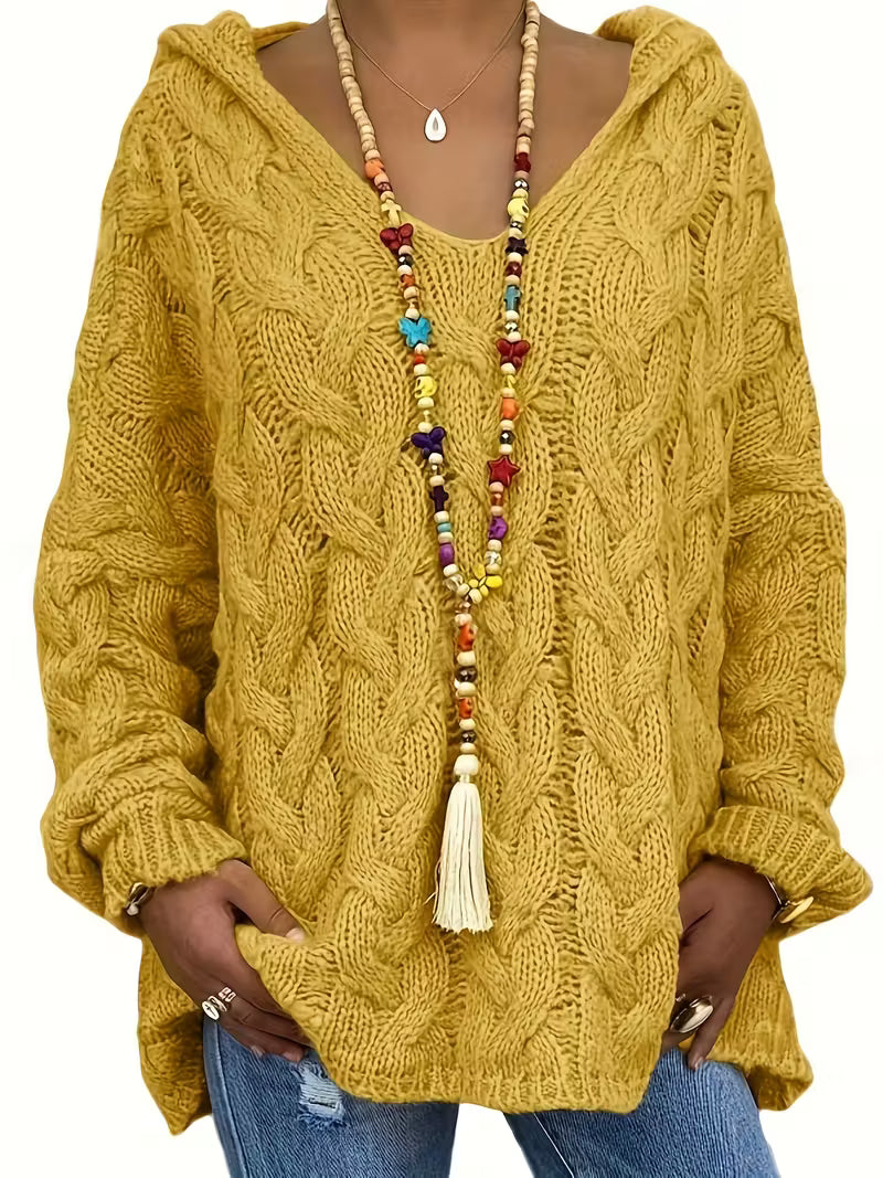 Mette | Casual Long Sleeve Knitted Sweater