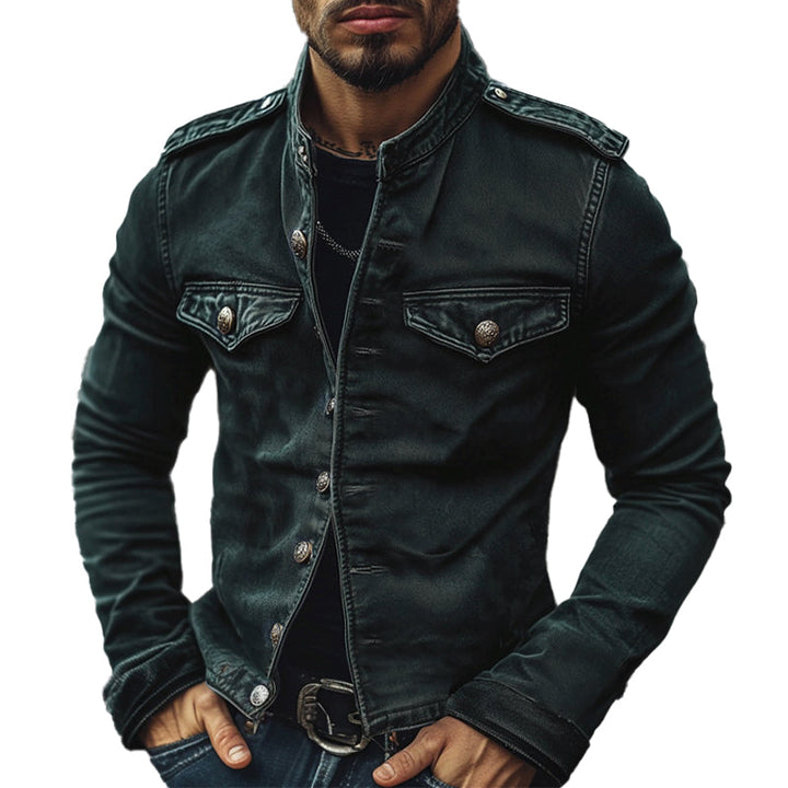 Maverick™ Vintage Denim | Stand Collar