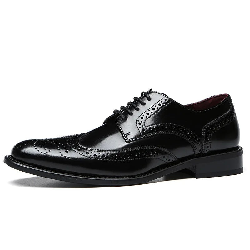 Belford™ Oxford Brogue — Classic Elegance | Black / 6 | Toronty Ottawa