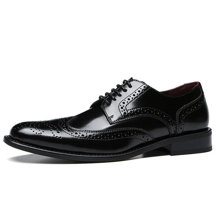 Belford™ Oxford Brogue — Classic Elegance | Black / 6 | Toronty Ottawa