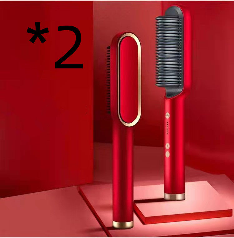 2-in-1 Hair Straightener & Hot Comb