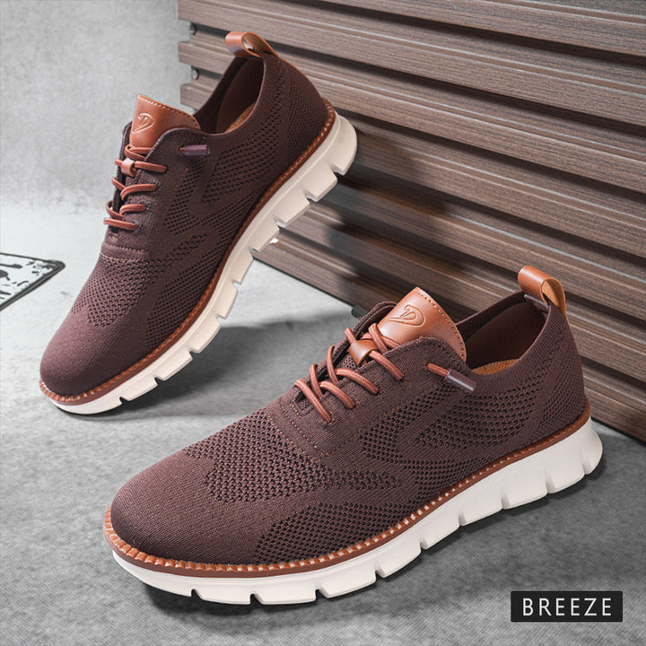 Vellaro™ | Ultra Comfort Limited Edition Leather Oxfords | Stone Gray / EU 40 | Toronty Ottawa