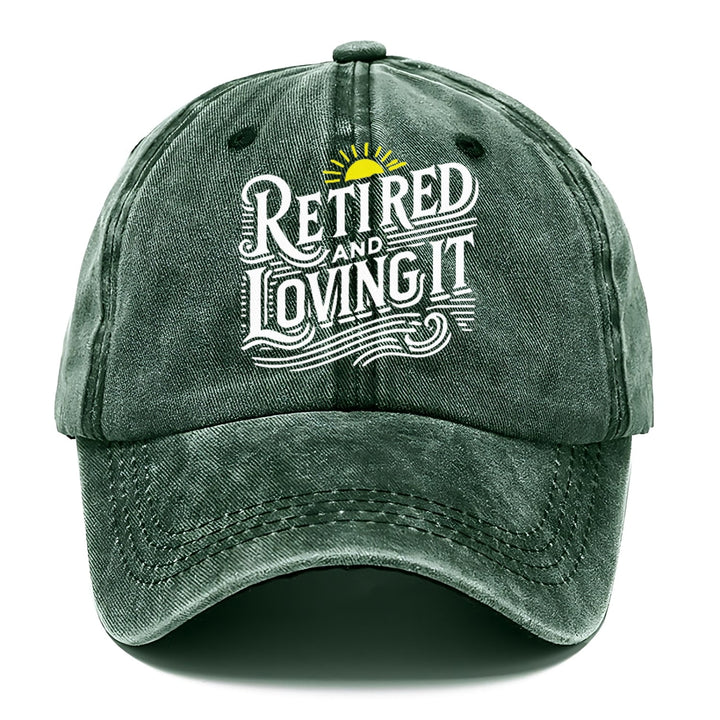 Retired And Loving It Classic Cap | Forest Mist(Green) | Toronty Ottawa