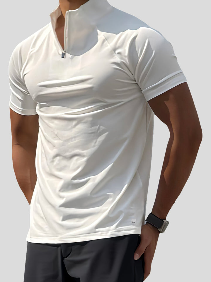 AeroFlex™ Half-Zip Raglan Tee | Classic Fit / White / S | Toronty Ottawa