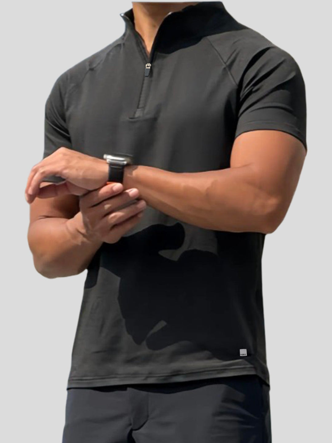 AeroFlex™ Half-Zip Raglan Tee | Classic Fit / White / S | Toronty Ottawa