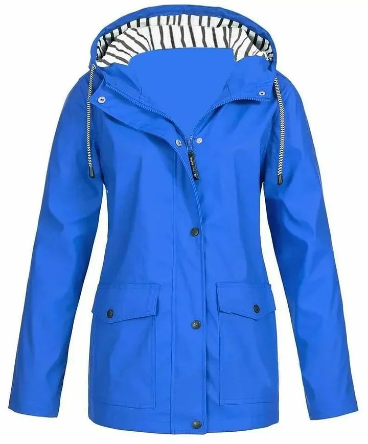 Arienna Shield™ Hooded Rain Jacket | Blue / S | Toronty Ottawa