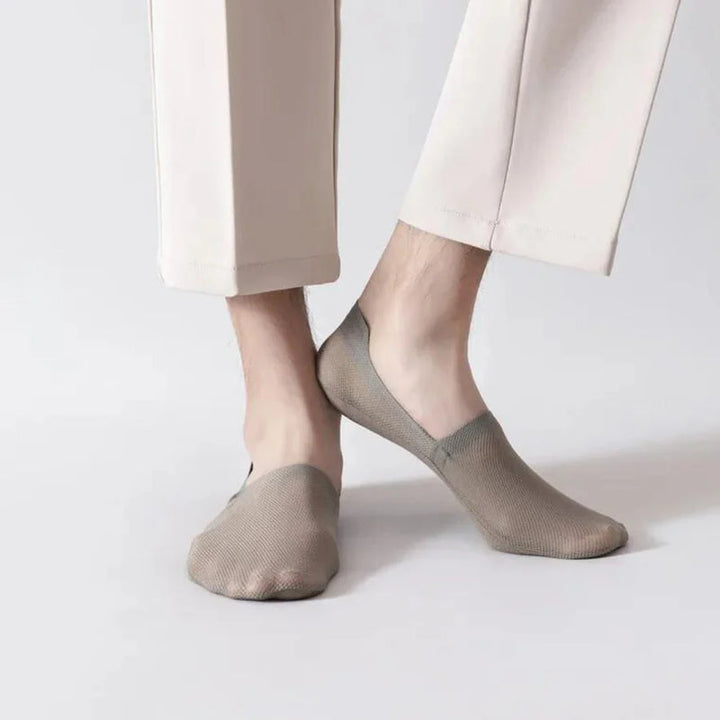 Aerisox™ | Invisible Breathable Anti-Slip Socks | White | Toronty Ottawa