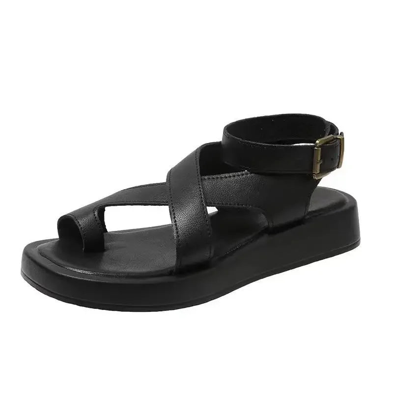 Megan – Supportive Sandals | Black / 5.5 | Toronty Ottawa