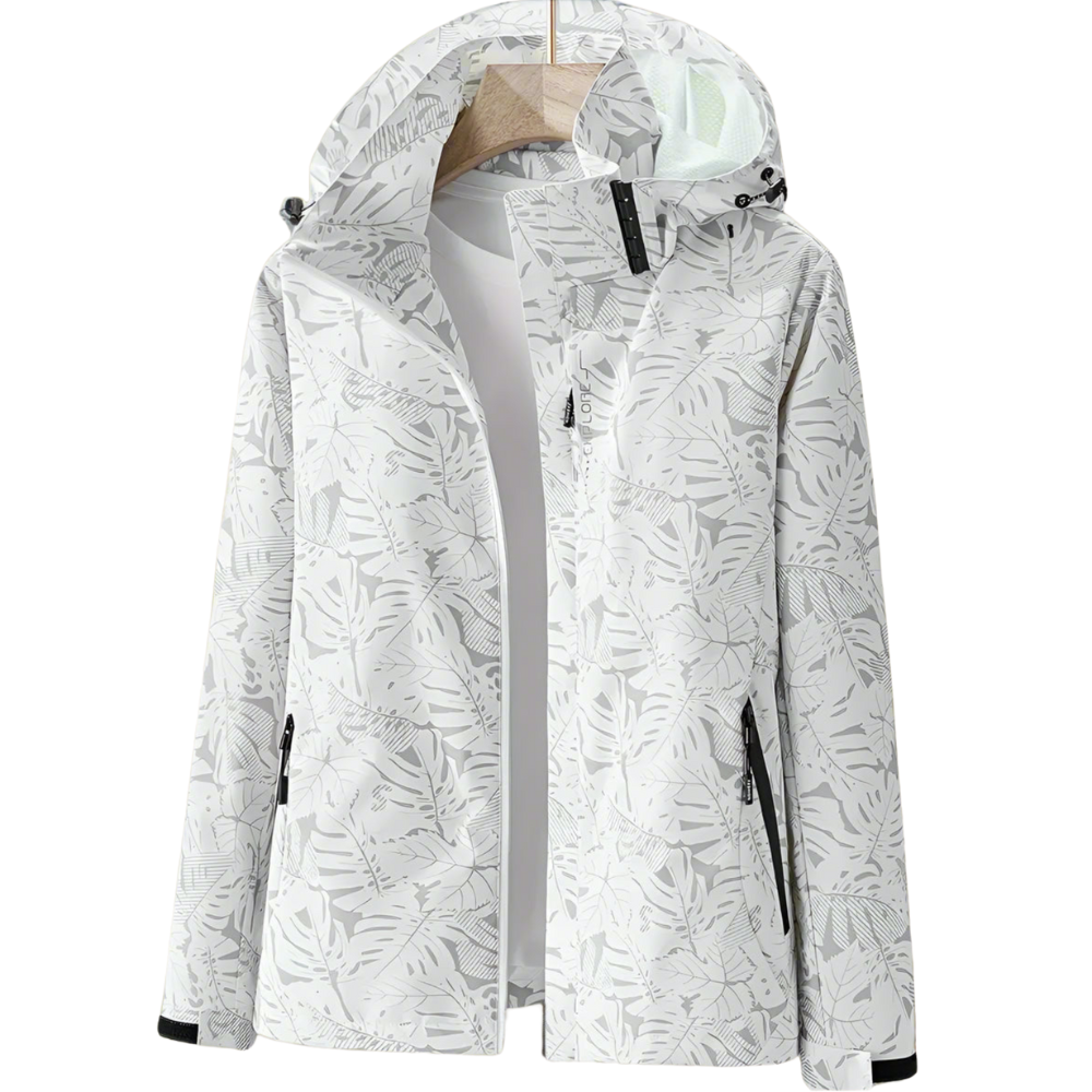 Liana | Women's Waterproof Shell Jacket for Summer | White / S | Toronty Ottawa