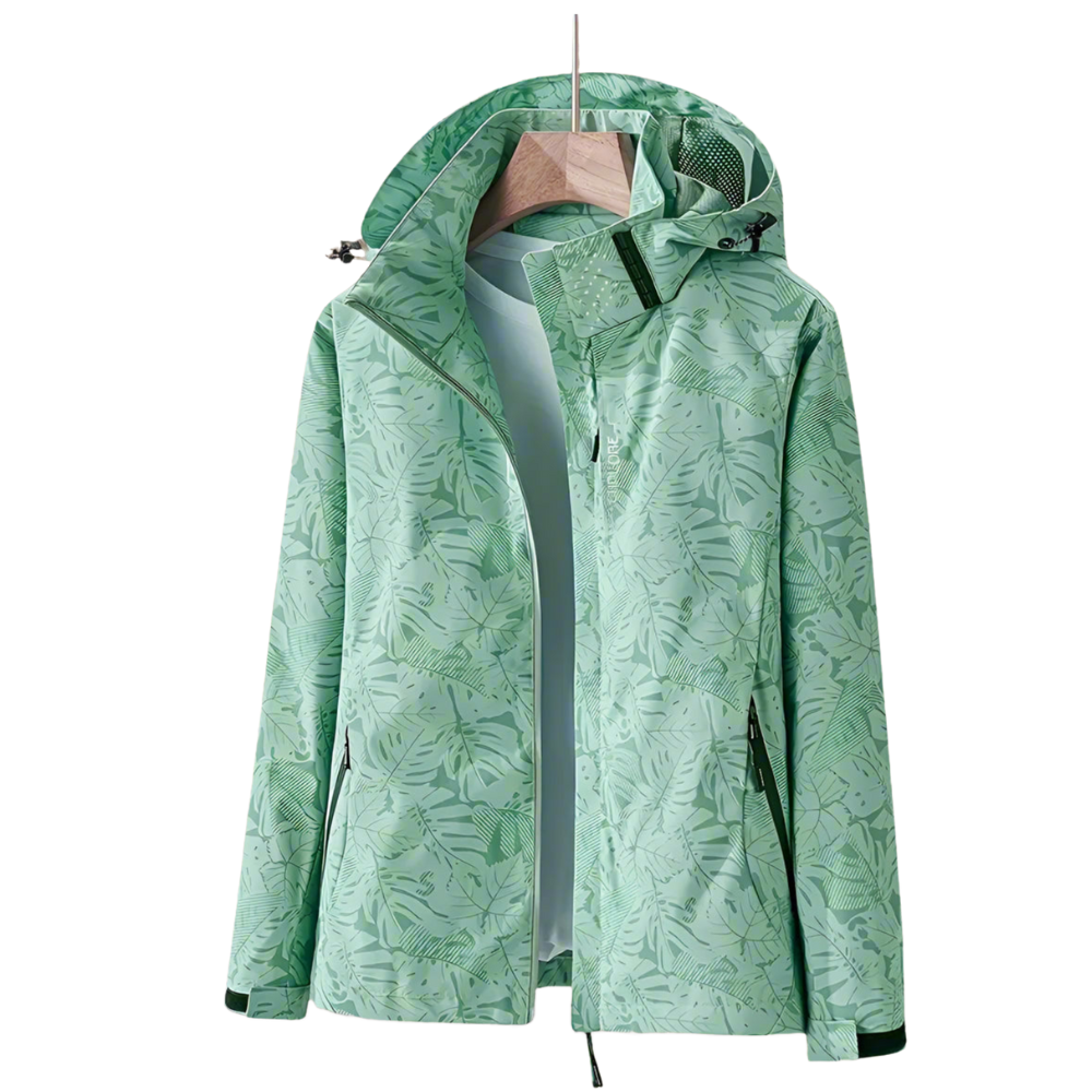 Liana | Women's Waterproof Shell Jacket for Summer | Green / S | Toronty Ottawa