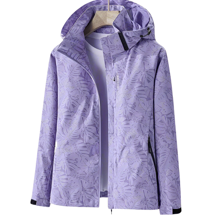 Liana | Women's Waterproof Shell Jacket for Summer | Violet / S | Toronty Ottawa