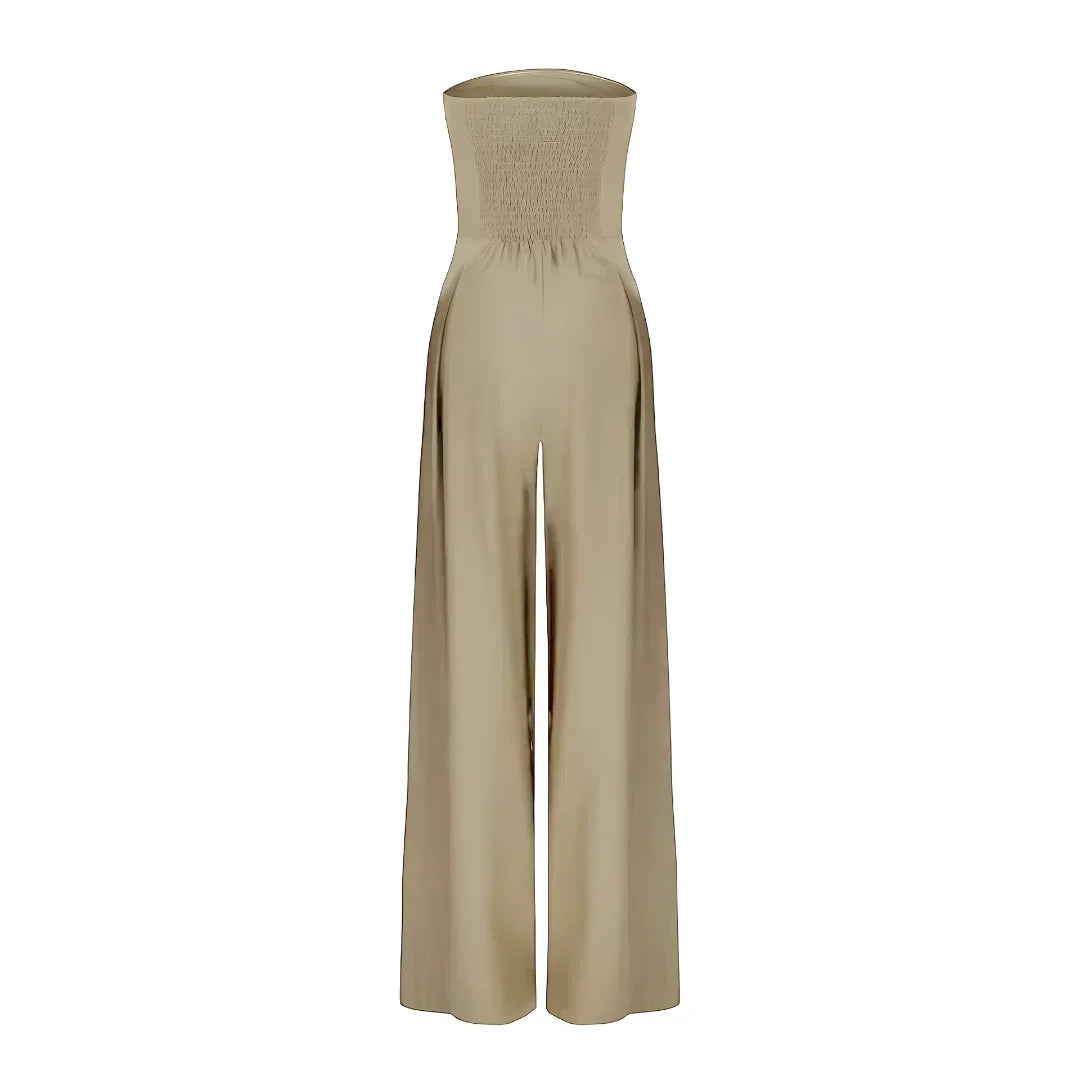 Isla – Sculpting Strapless Jumpsuit | Dark Blue / S | Toronty Ottawa