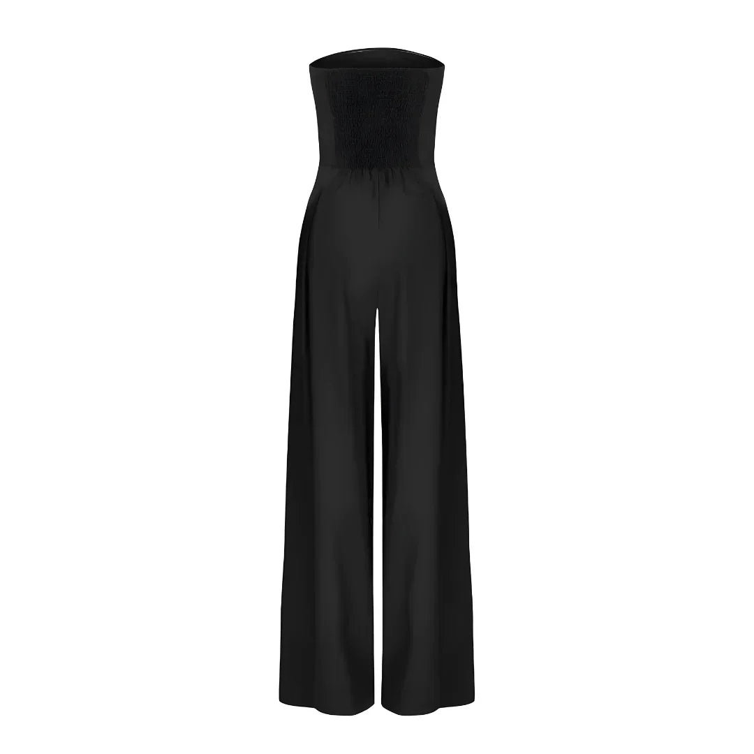 Isla – Sculpting Strapless Jumpsuit | Dark Blue / S | Toronty Ottawa