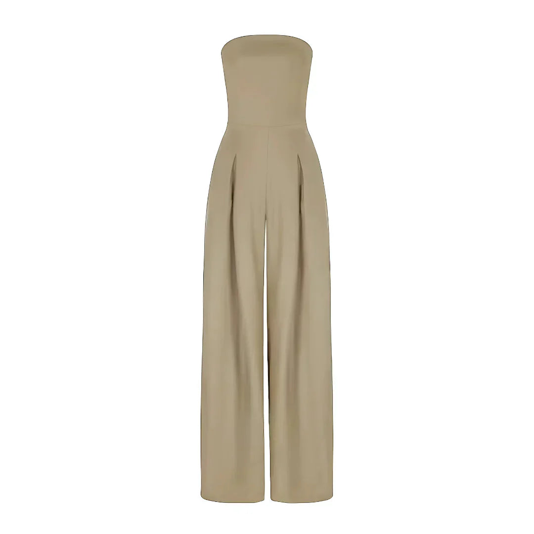 Isla – Sculpting Strapless Jumpsuit | Dark Blue / S | Toronty Ottawa