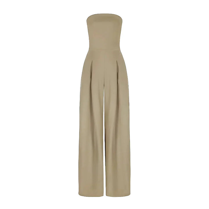 Isla – Sculpting Strapless Jumpsuit | Dark Blue / S | Toronty Ottawa