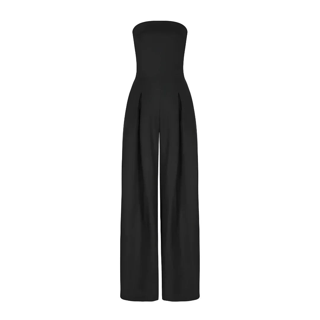 Isla – Sculpting Strapless Jumpsuit | Dark Blue / S | Toronty Ottawa