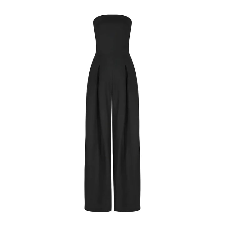 Isla – Sculpting Strapless Jumpsuit | Dark Blue / S | Toronty Ottawa