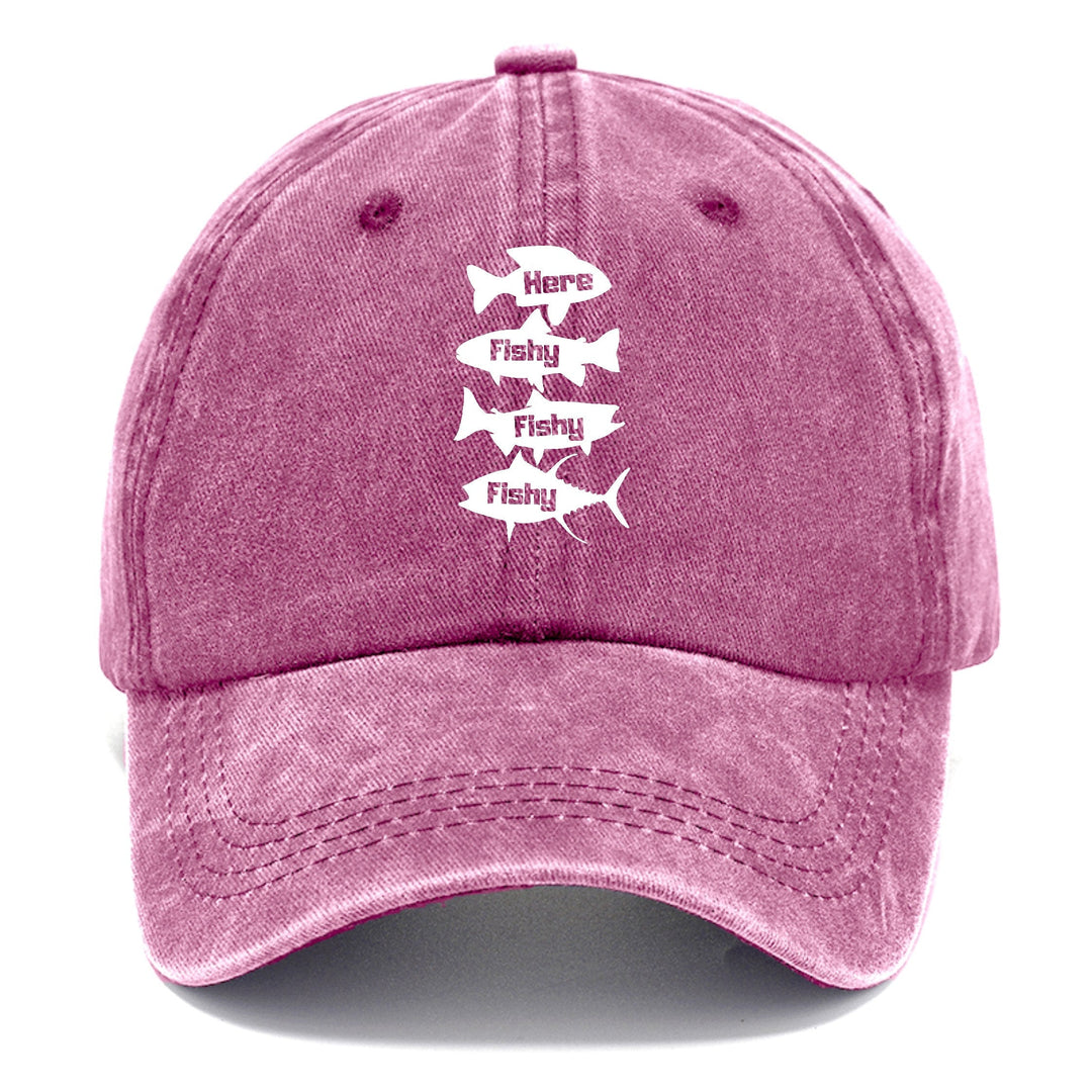 Here Fishy Fishy Fishy! Classic Cap | Dusty Rose(Rose) | Toronty Ottawa