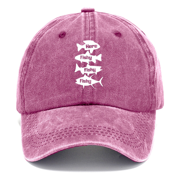 Here Fishy Fishy Fishy! Classic Cap | Dusty Rose(Rose) | Toronty Ottawa