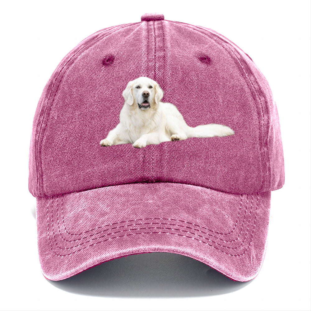White English Cream Golden Retrievers Classic Cap | Dusty Rose(Rose) | Toronty Ottawa