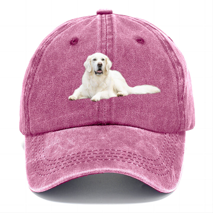 White English Cream Golden Retrievers Classic Cap | Dusty Rose(Rose) | Toronty Ottawa