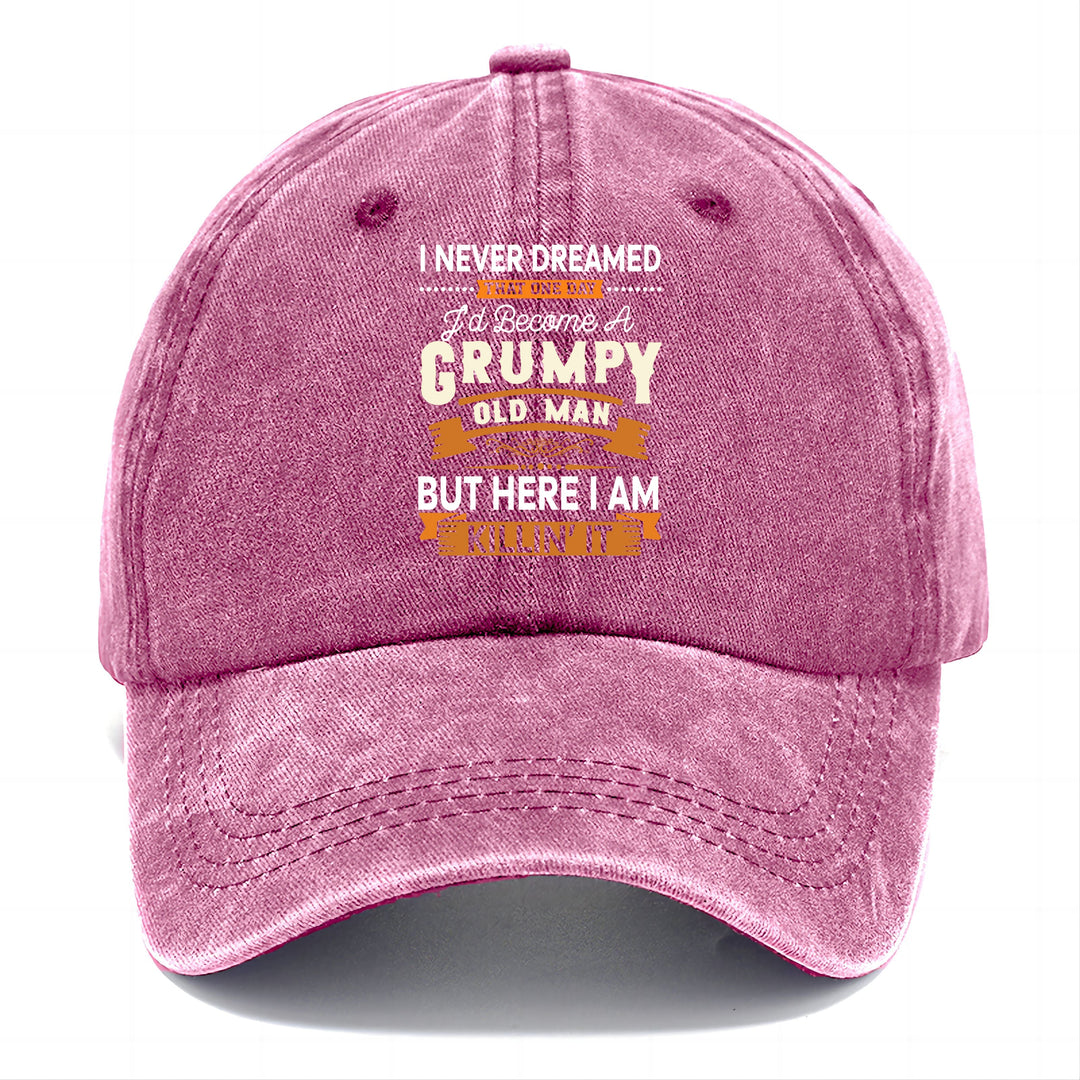 Grumpy and Proud: The Bold Hat for Seniors with Attitude | Dusty Rose(Rose) | Toronty Ottawa