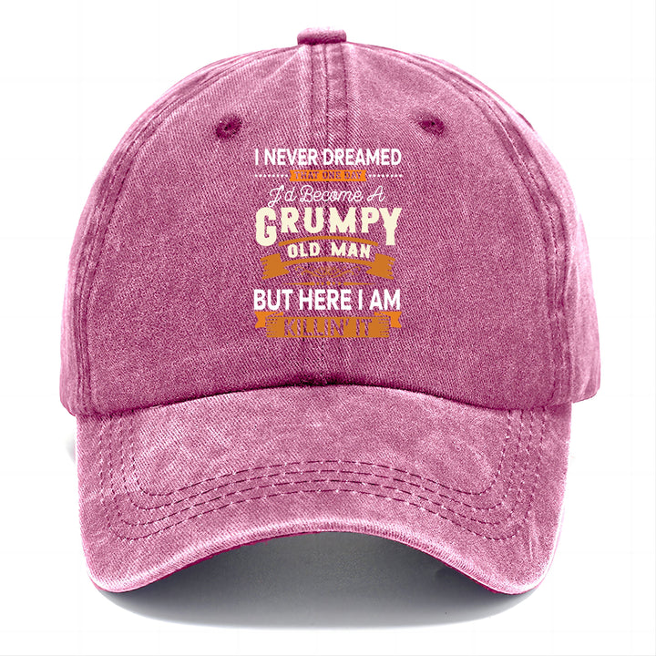 Grumpy and Proud: The Bold Hat for Seniors with Attitude | Dusty Rose(Rose) | Toronty Ottawa